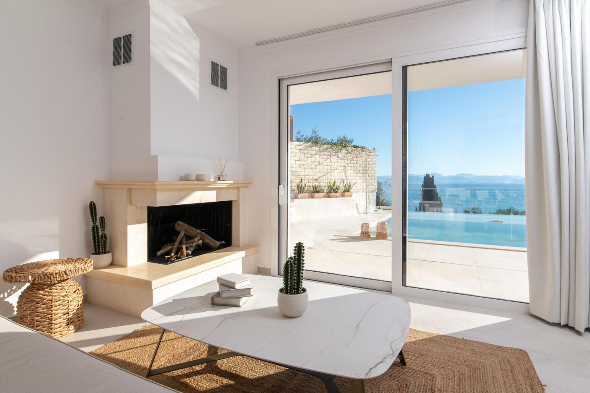 Achillion Luxury Corfu Villa Perama  Extérieur photo