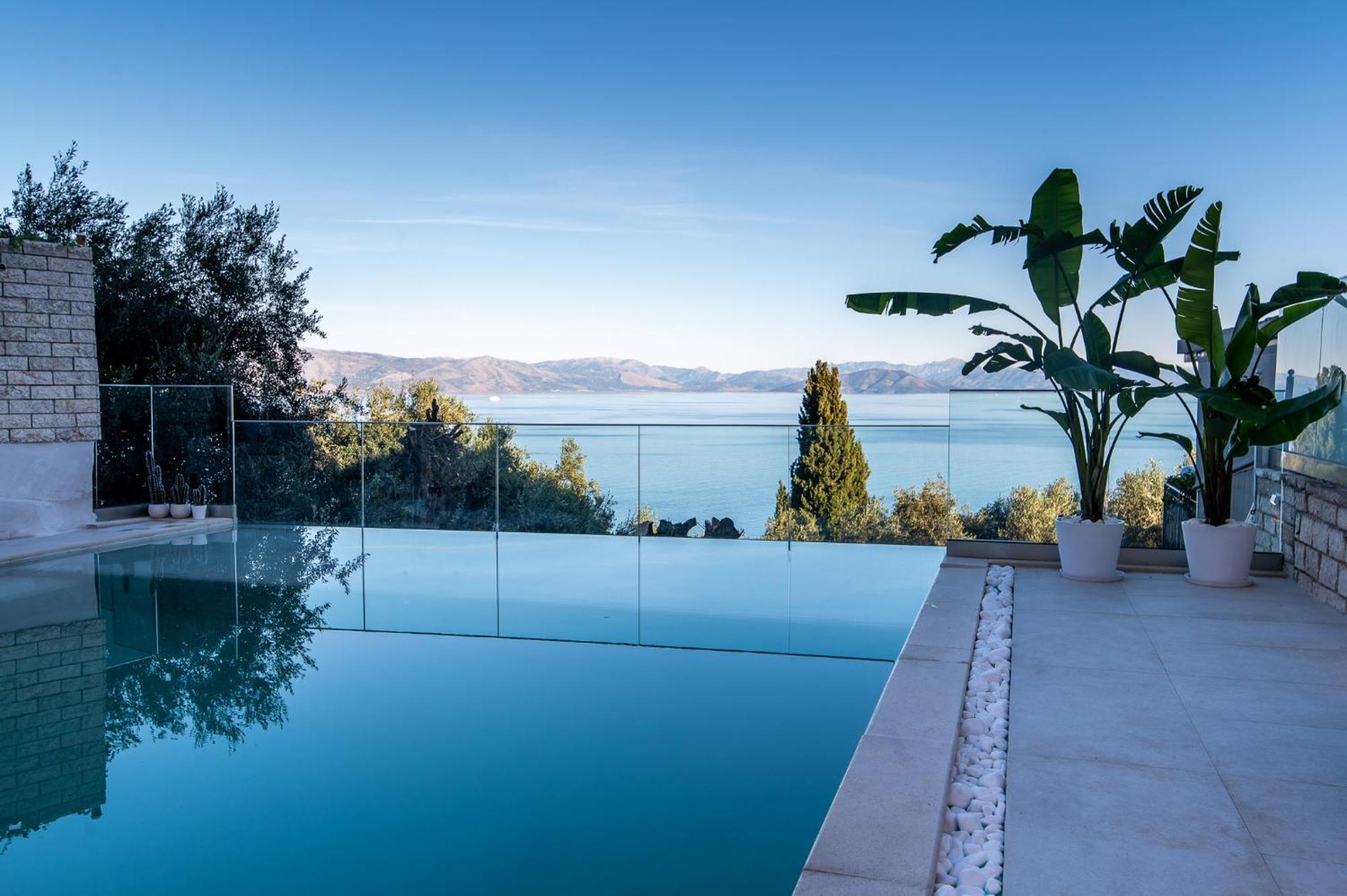 Achillion Luxury Corfu Villa Perama  Extérieur photo